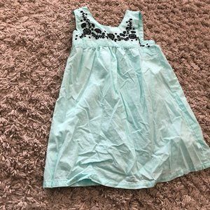 Healthtex teal/black summer dress